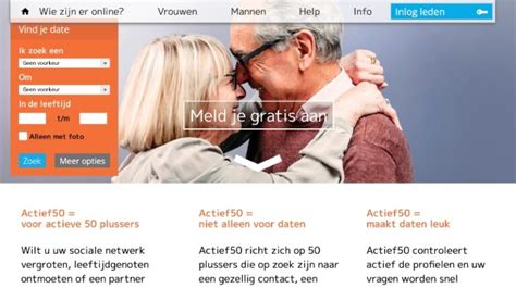 vrouwen 50 plus daten|actief50.nl 